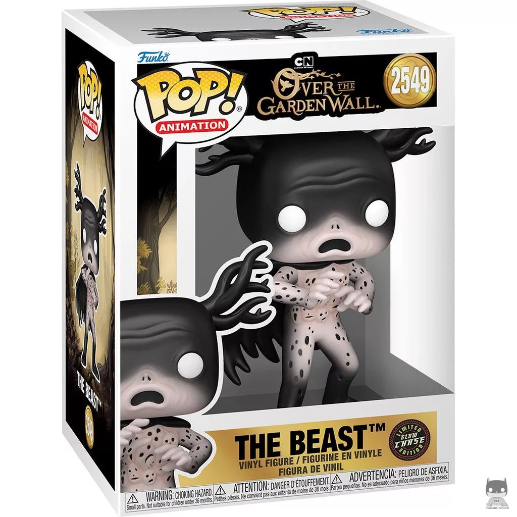 The Beast (Chase & Glow in the Dark) Funko Pop! figure in its box