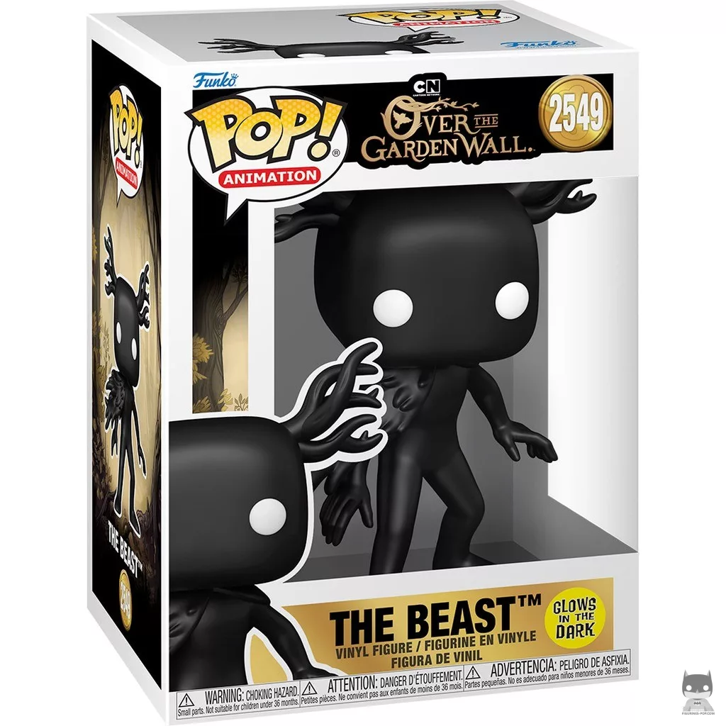 The Beast (Glow in the Dark) Funko Pop! figure in its box