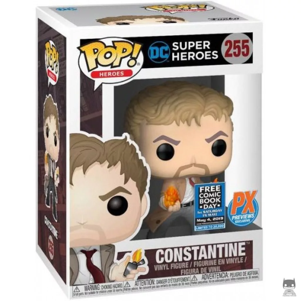 Constantine Funko Pop! figure in its box