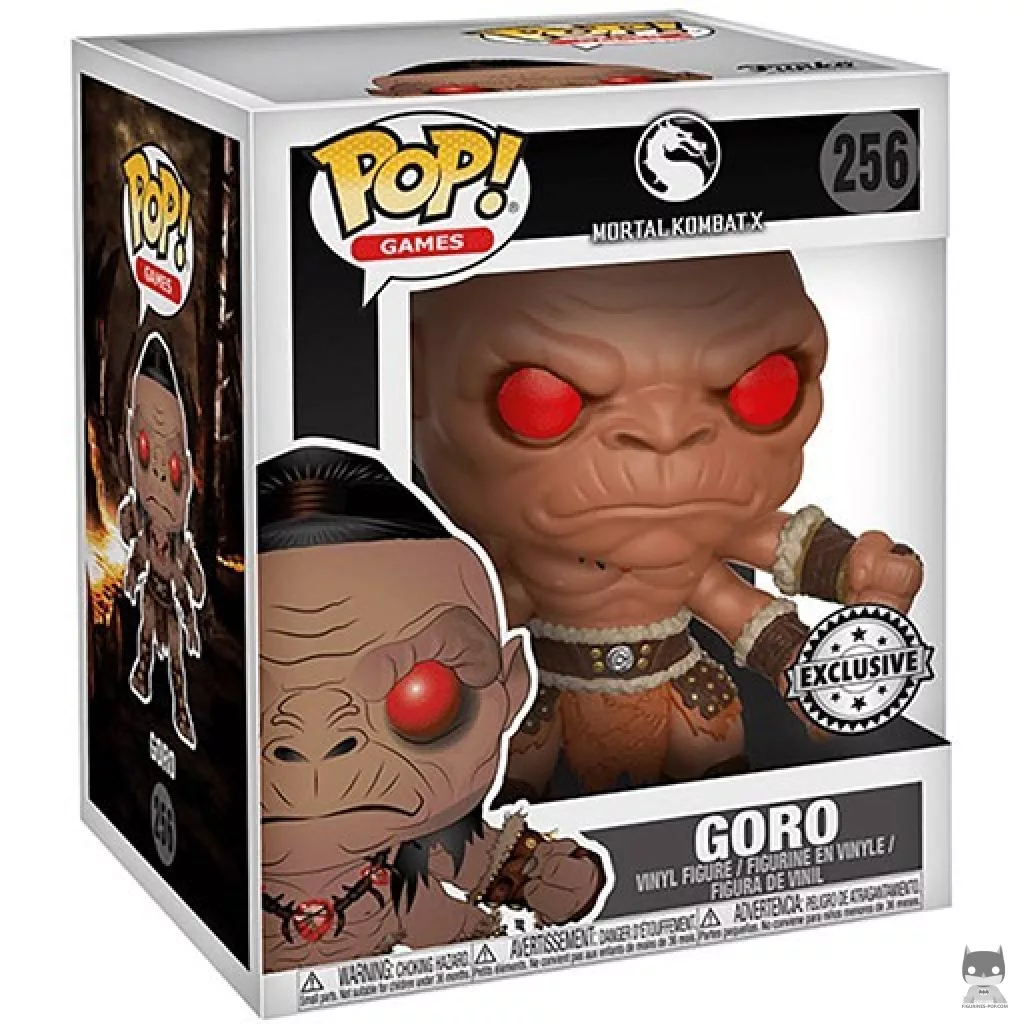 Goro (Supersized) Funko Pop! figure in its box