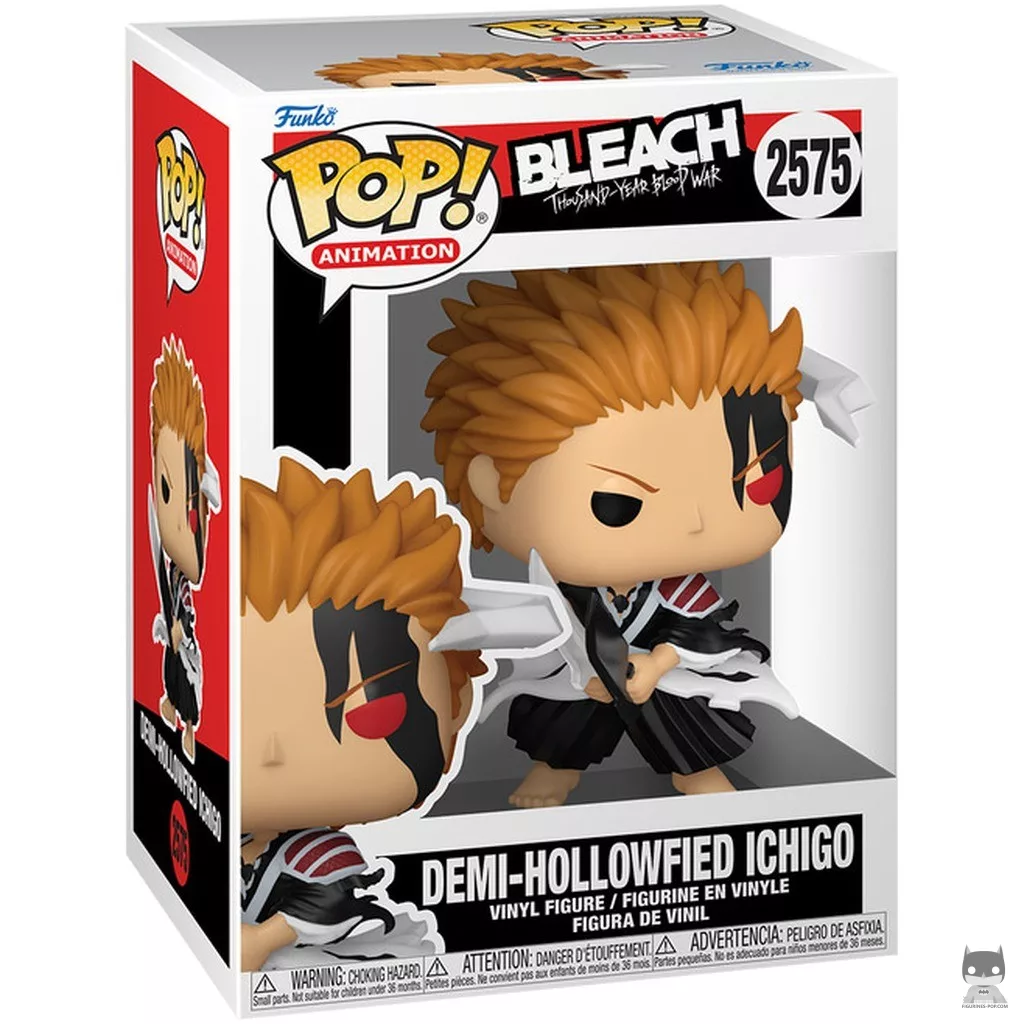 Demi-Hollowfied Ichigo Funko Pop! figure in its box