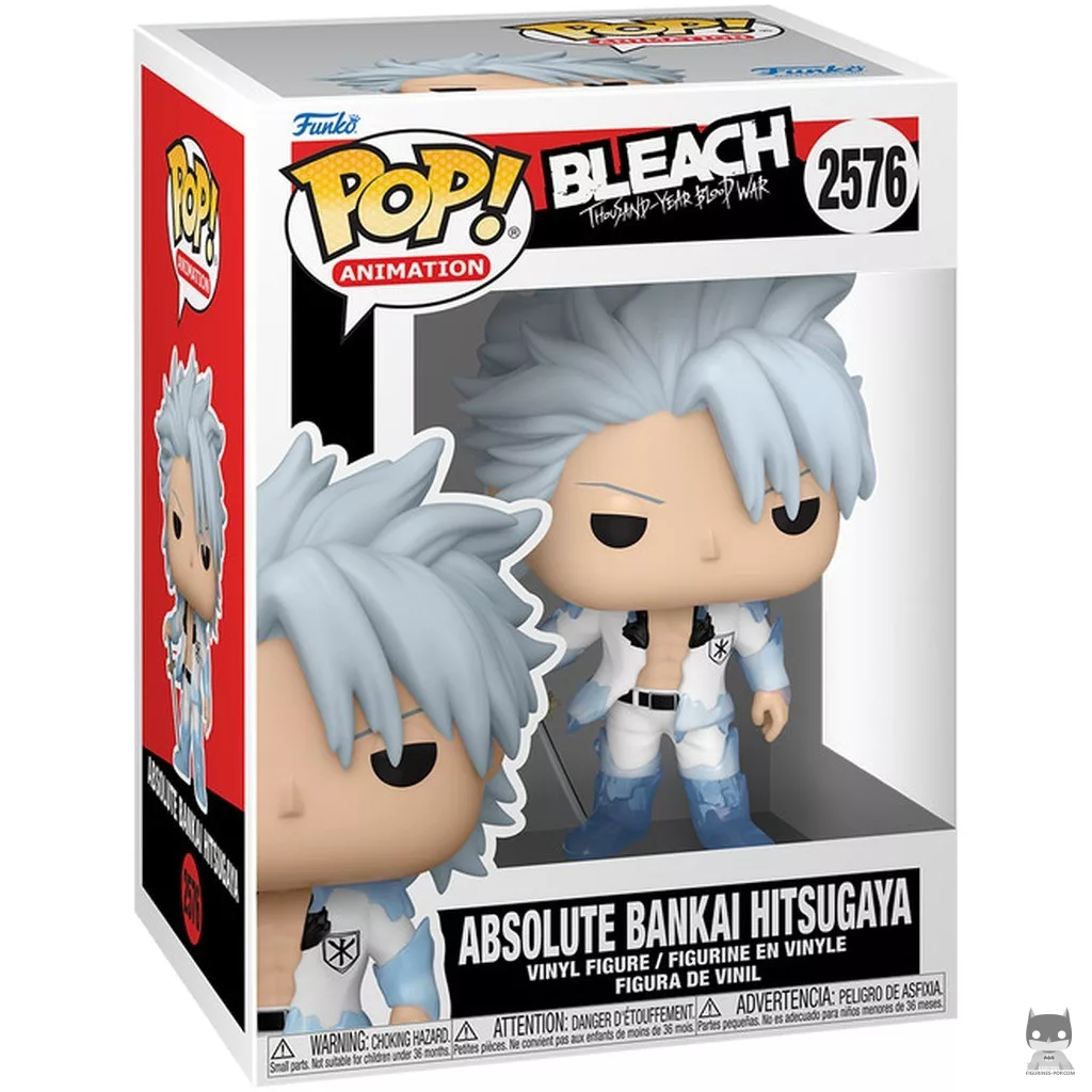 Absolute Bankai Hitsugaya Funko Pop! figure in its box