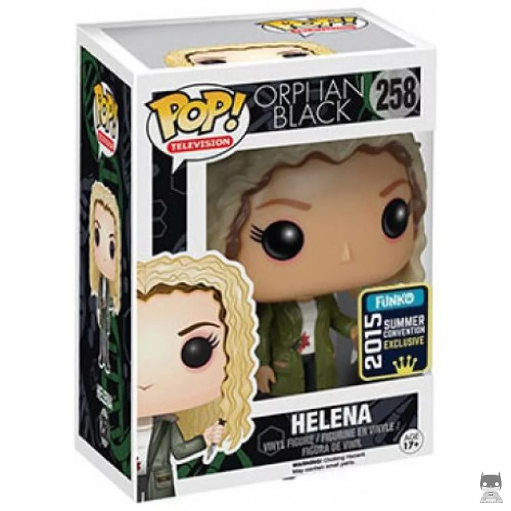 Helena Manning (in Parka) Funko Pop! figure in its box