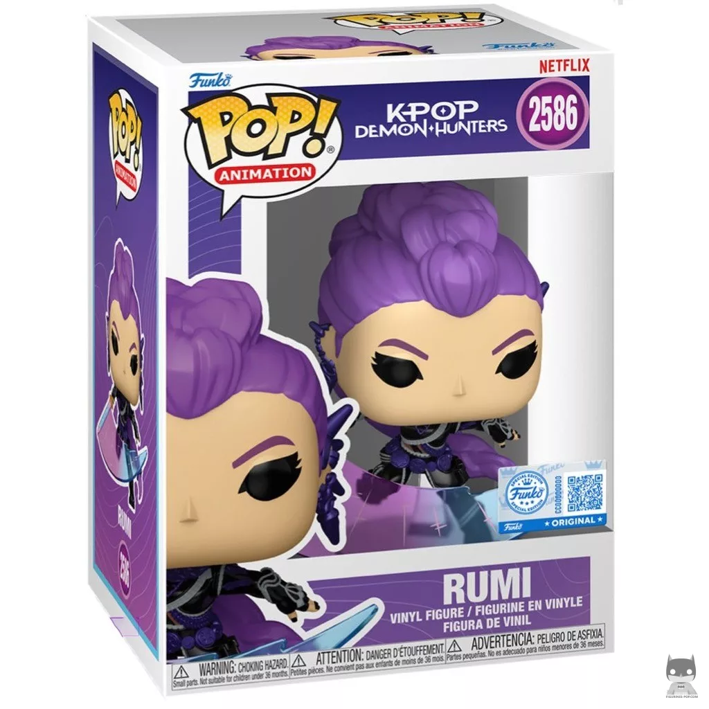 Rumi Funko Pop! figure in its box