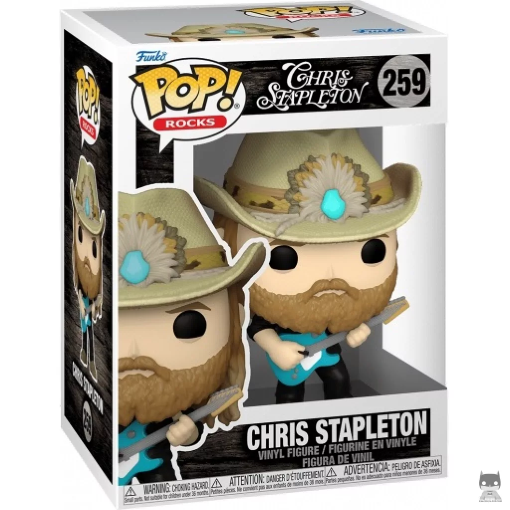 Chris Stapleton Funko Pop! figure in its box