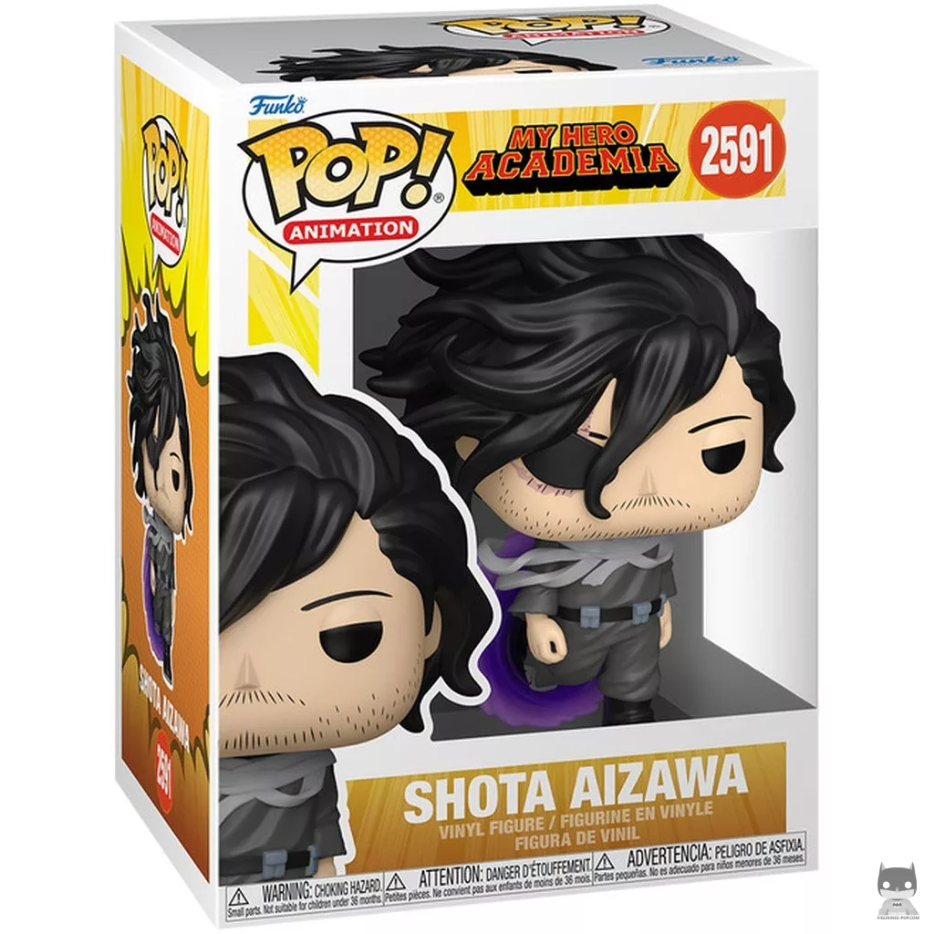 Shota Aizawa Funko Pop! figure in its box