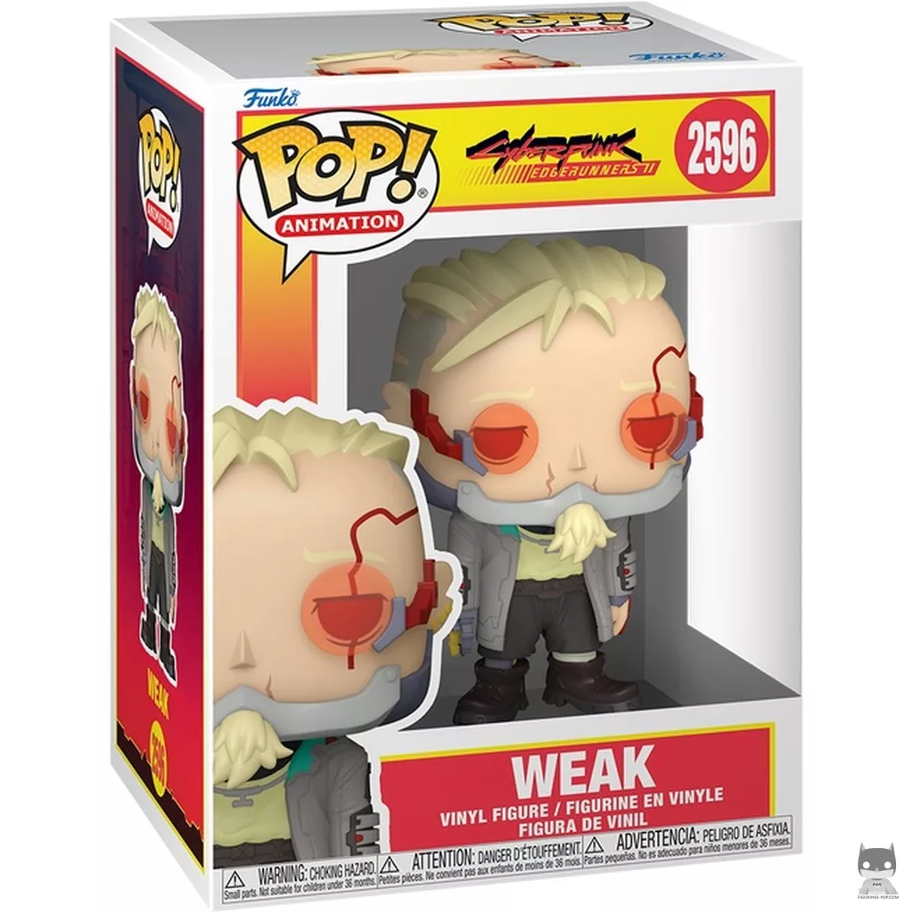 Weak Funko Pop! figure in its box