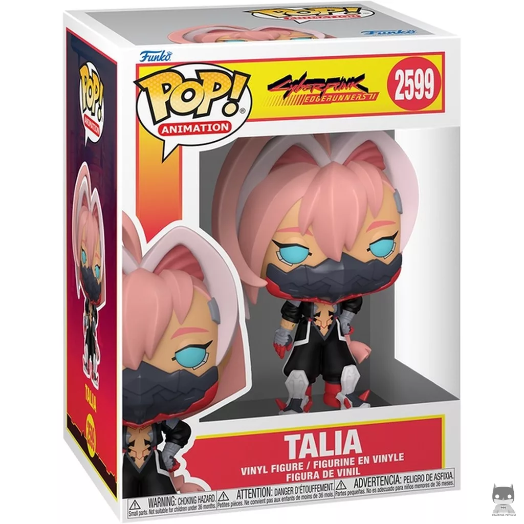 Talia Funko Pop! figure in its box