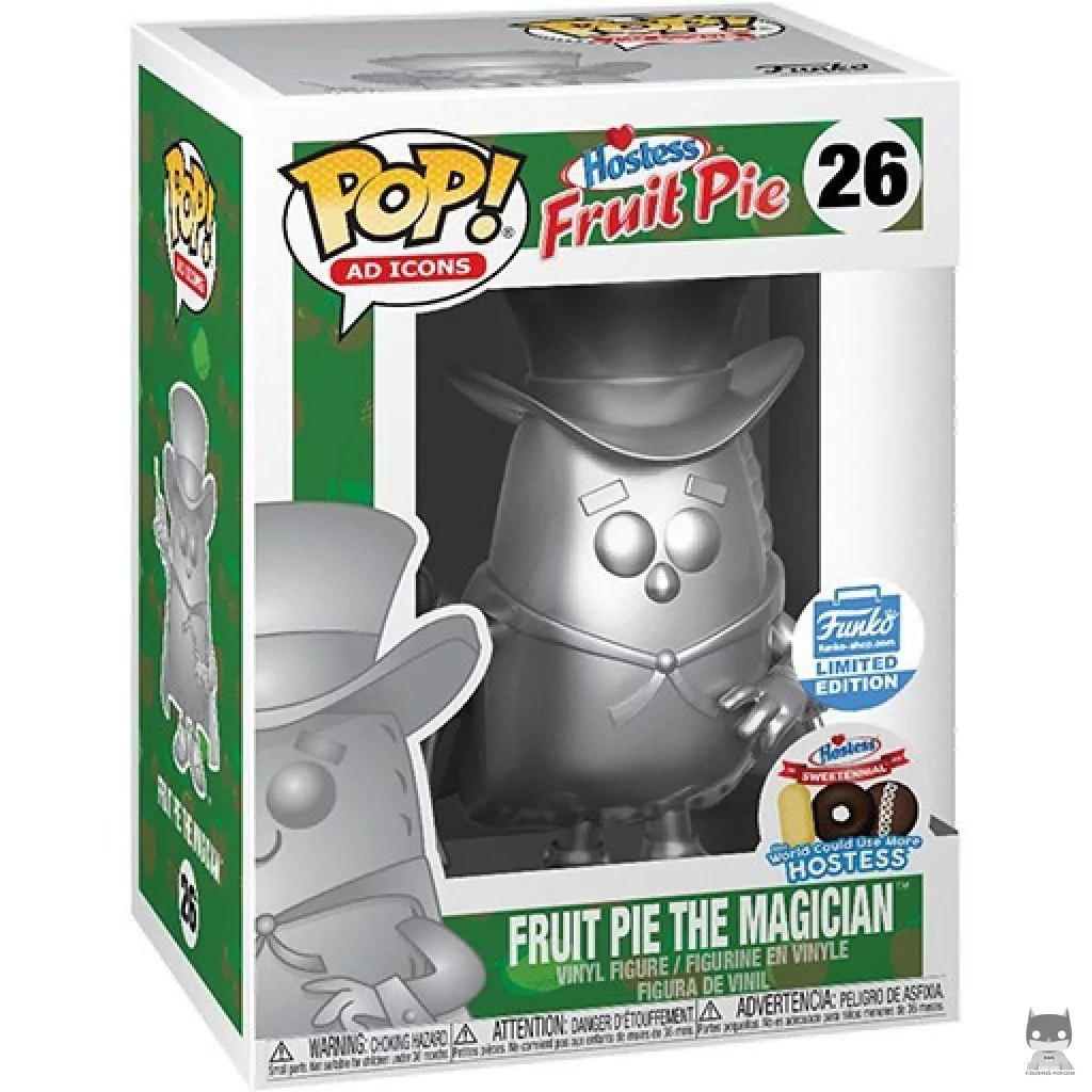 Fruit Pie the Magician (Platinum) Funko Pop! figure in its box