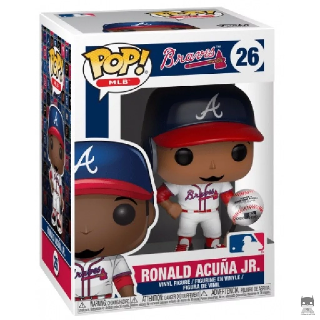 Ronald Acuna, JR. Funko Pop! figure in its box