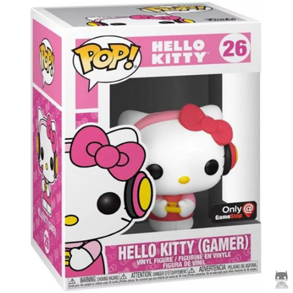 Hello Kitty Gamer Funko Pop! figure in its box