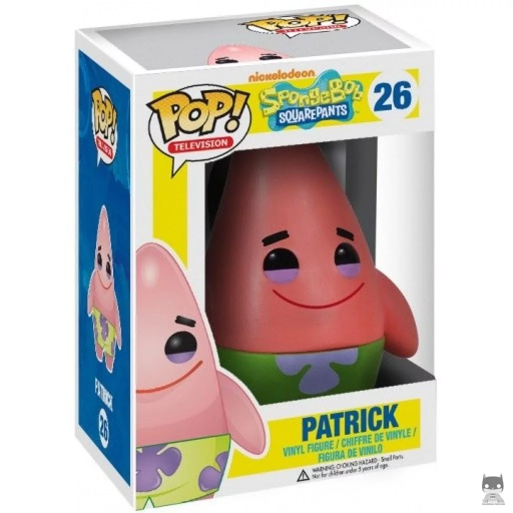 Patrick Star Funko Pop! figure in its box