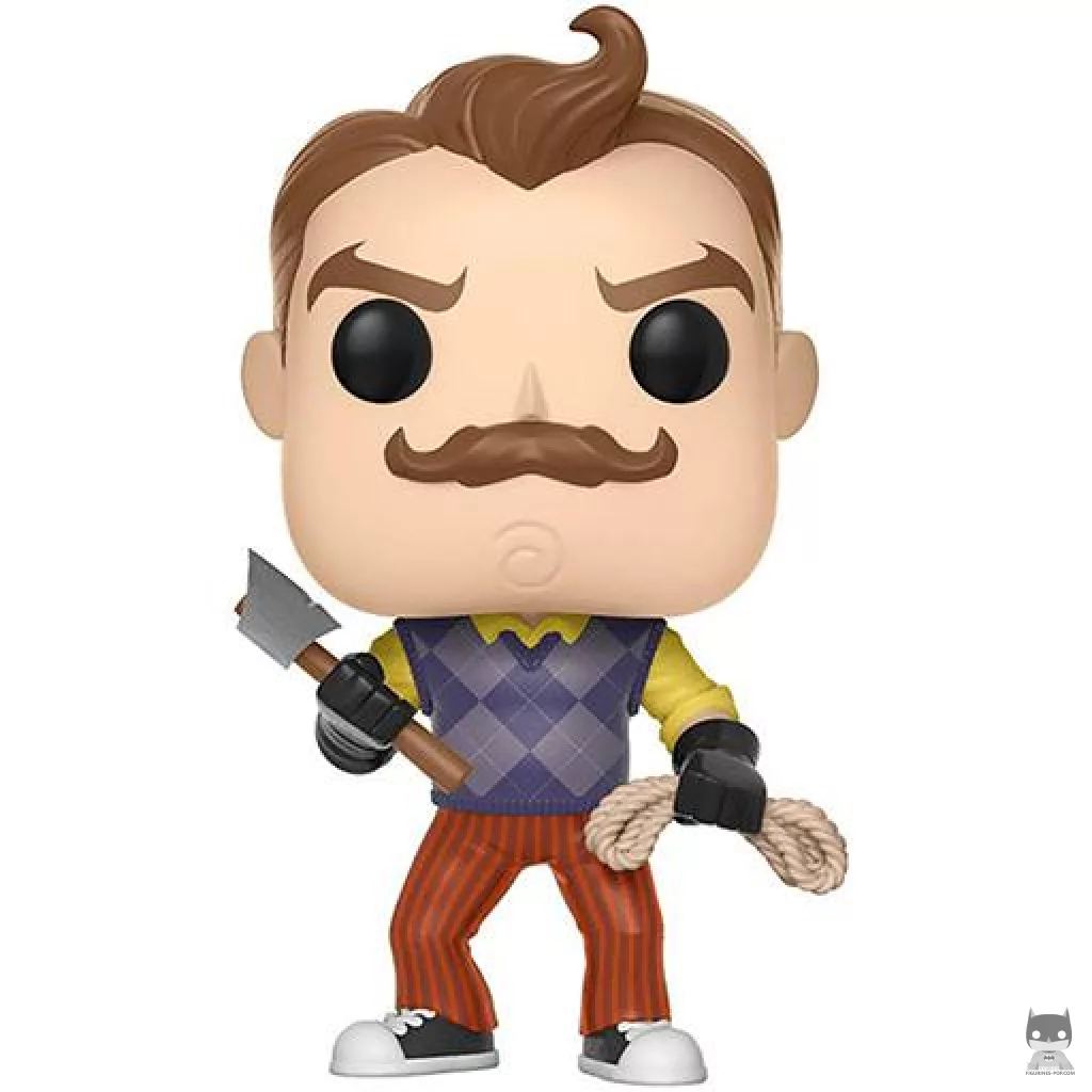 The Neighbor with axe & rope Funko Pop! figure (Hello Neighbor)