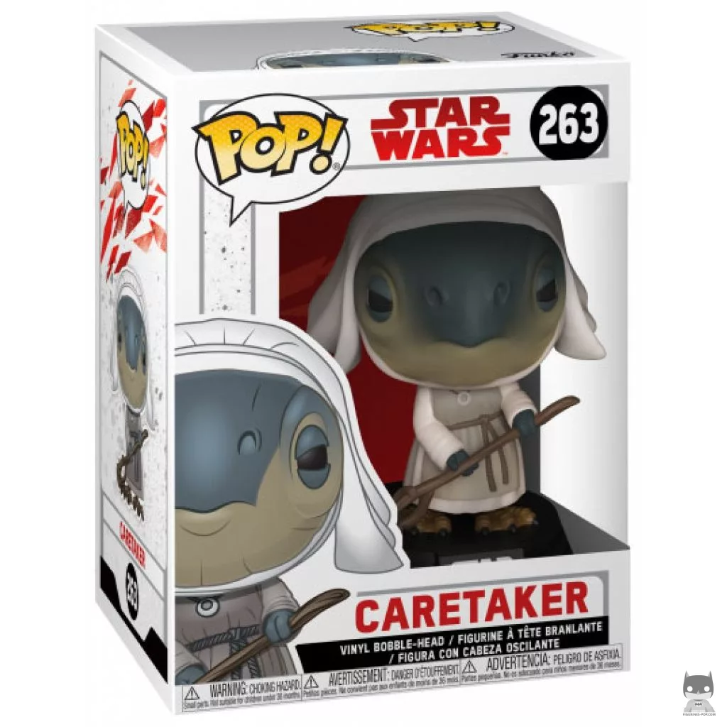 Caretaker Funko Pop! figure in its box