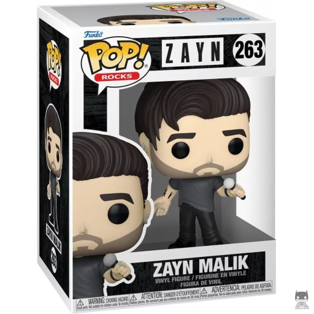 Zayn Malik Funko Pop! figure in its box