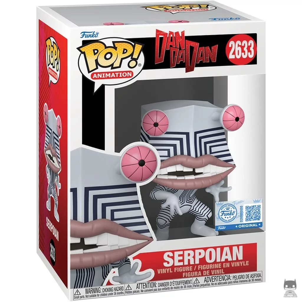 Serpoian Funko Pop! figure in its box