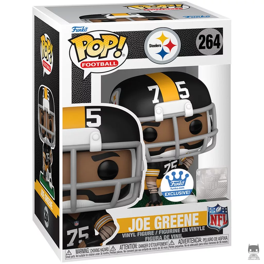Joe Greene Funko Pop! figure in its box