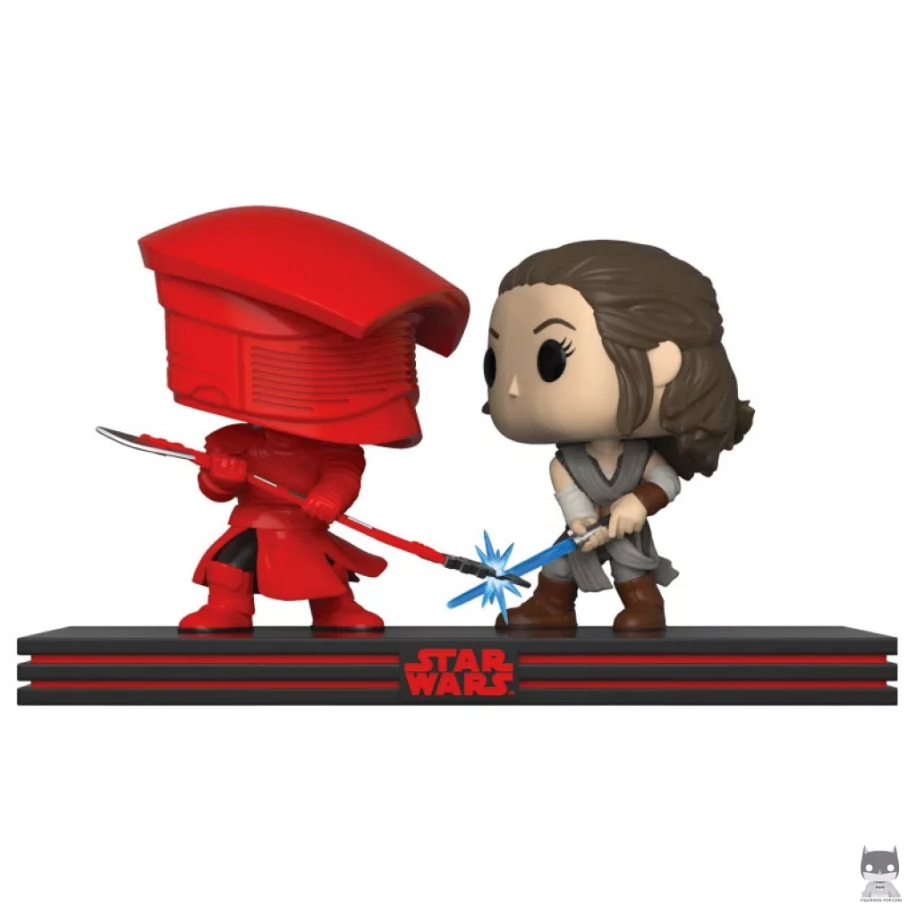 Clash on the Supremacy (Rey & Praetorian Guard) Funko Pop! figure (Star Wars: Episode VIII, The Last Jedi)