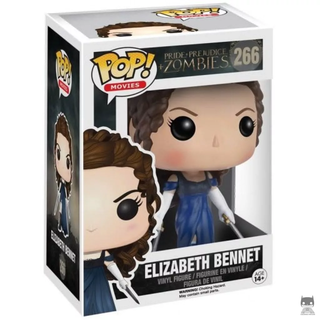 Elizabeth Bennet Funko Pop! figure in its box
