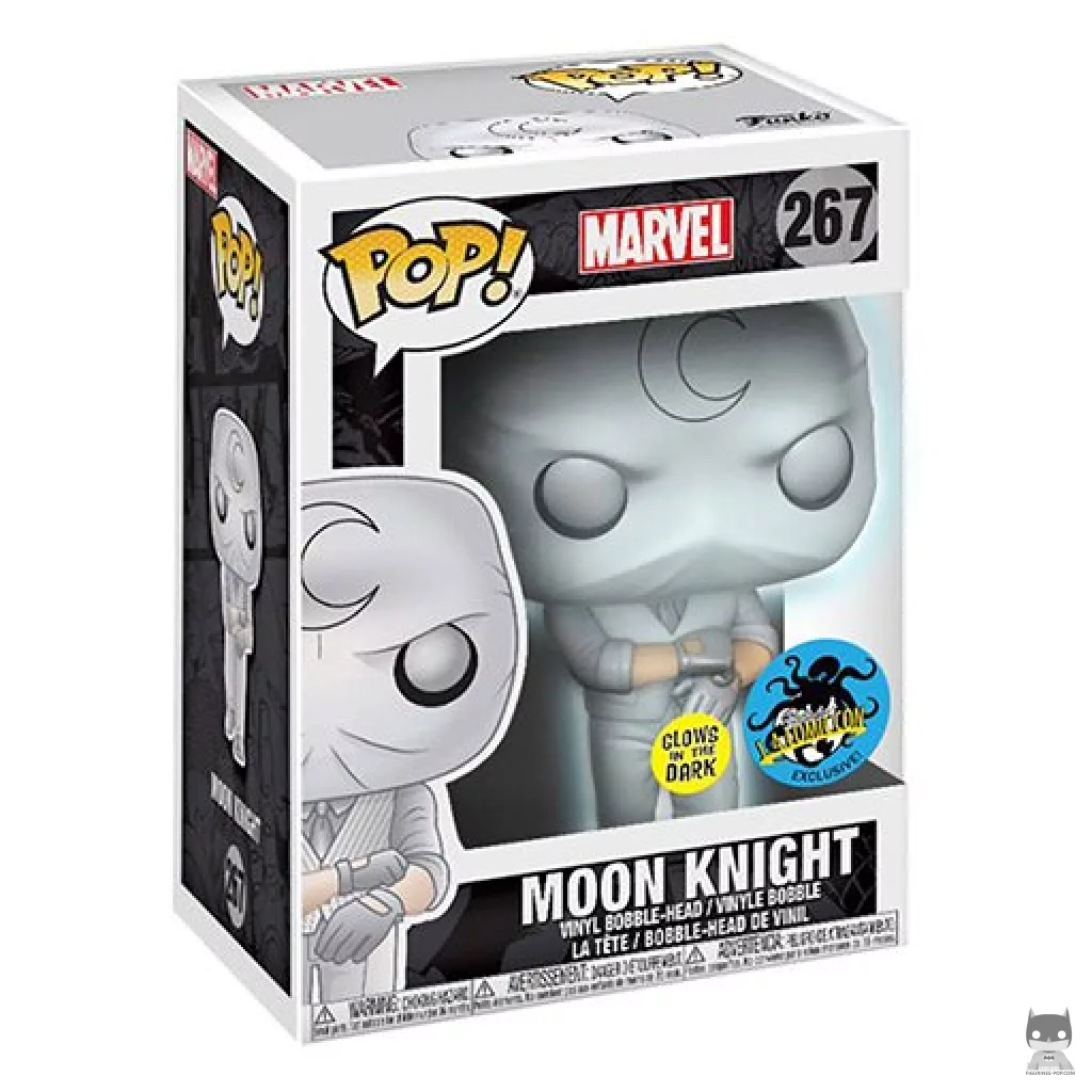 Moon Knight Funko Pop! figure in its box