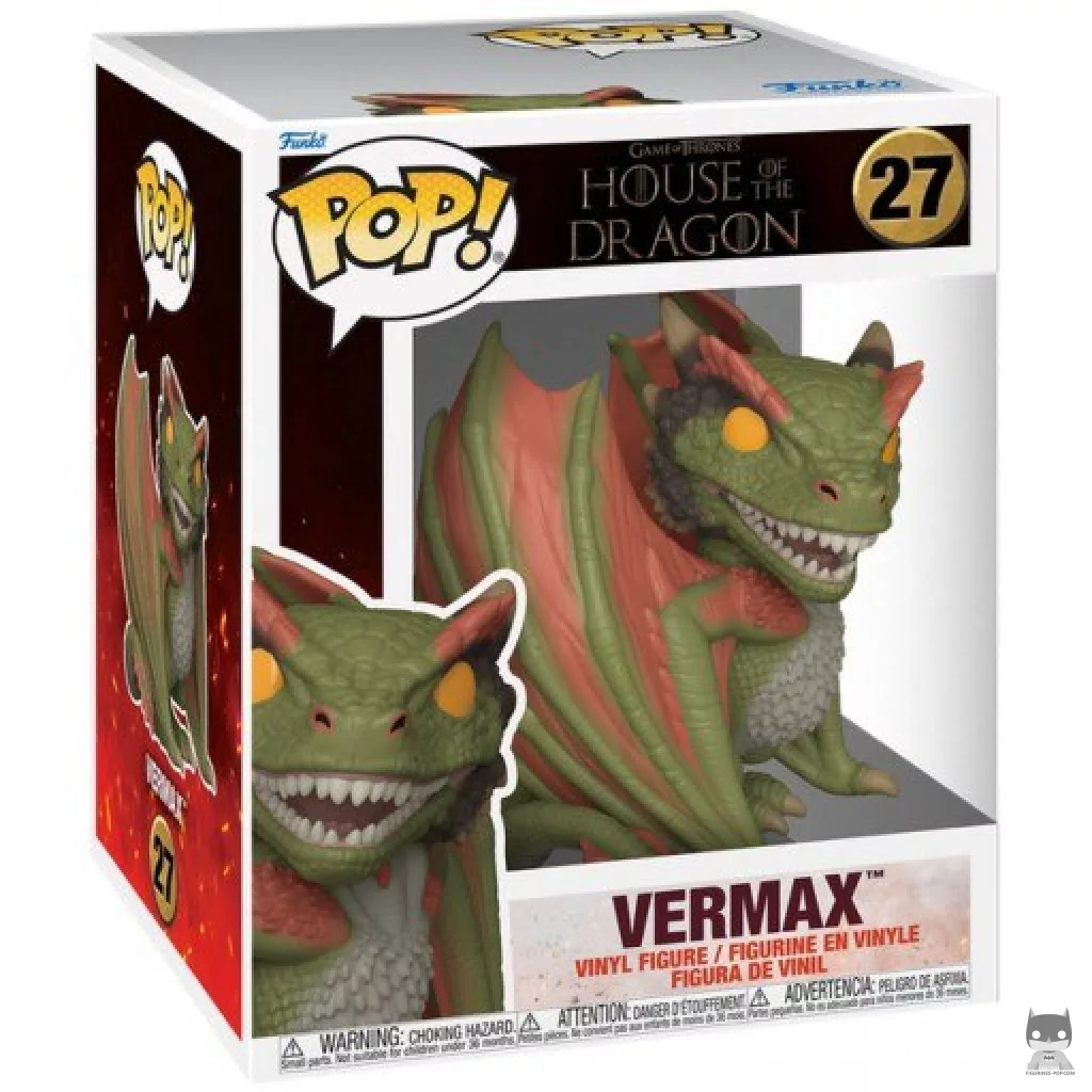 Vermax (SuperSized) Funko Pop! figure in its box