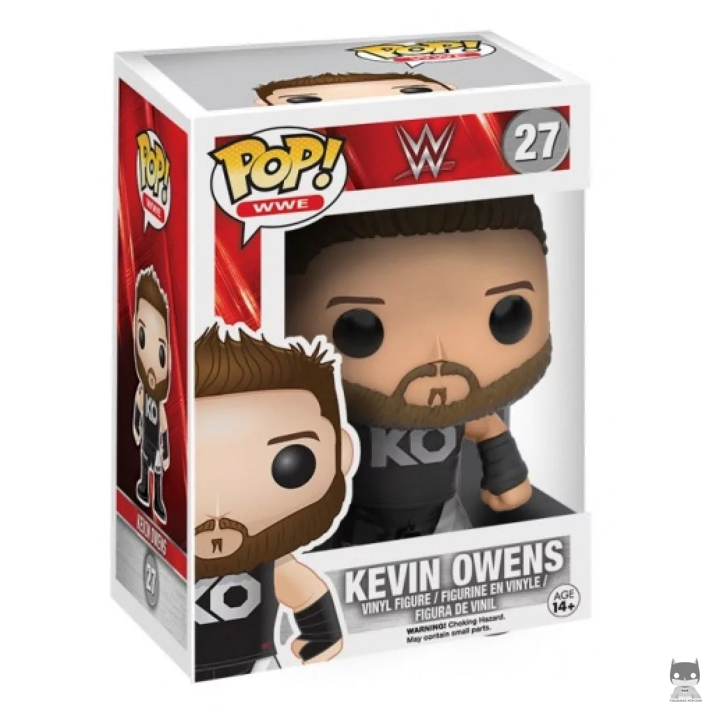 Kevin Owens Funko Pop! figure in its box