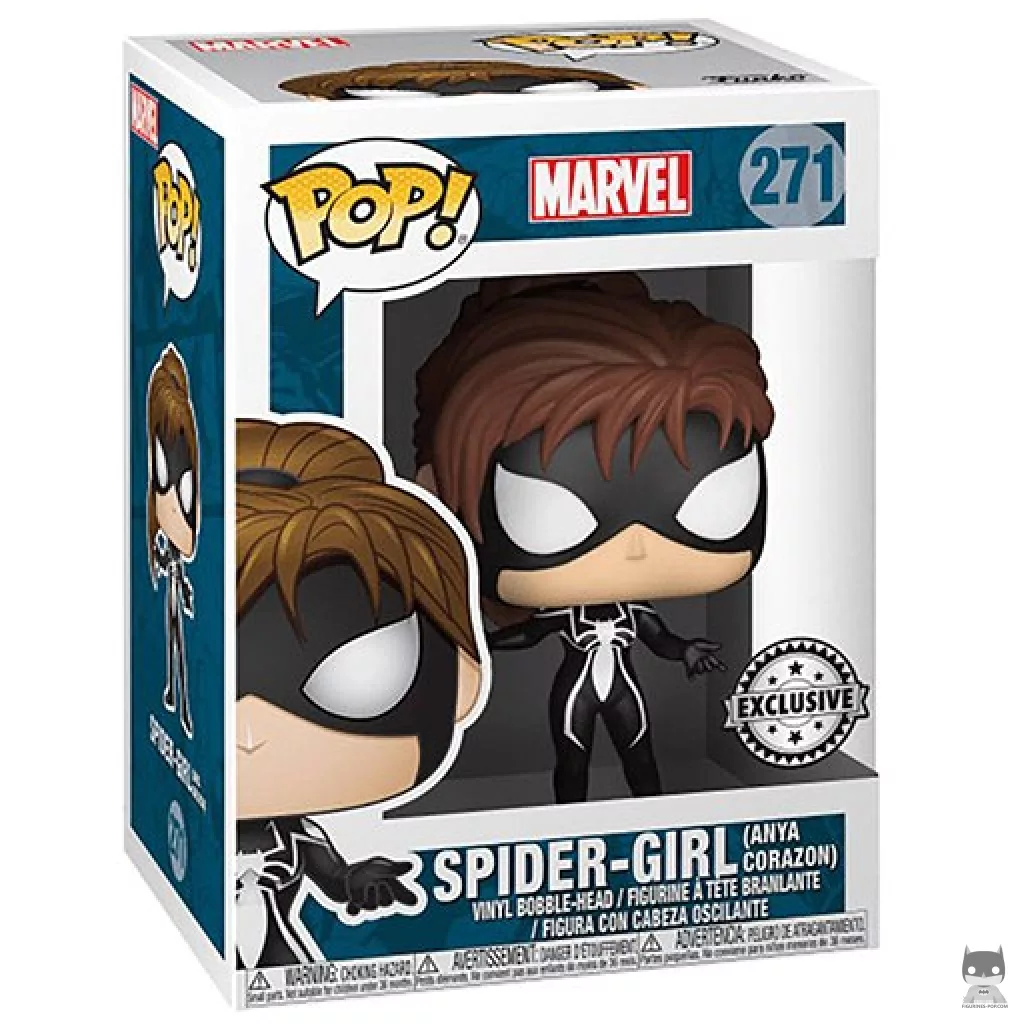 Spider-Girl (Anya Corazon) Funko Pop! figure in its box