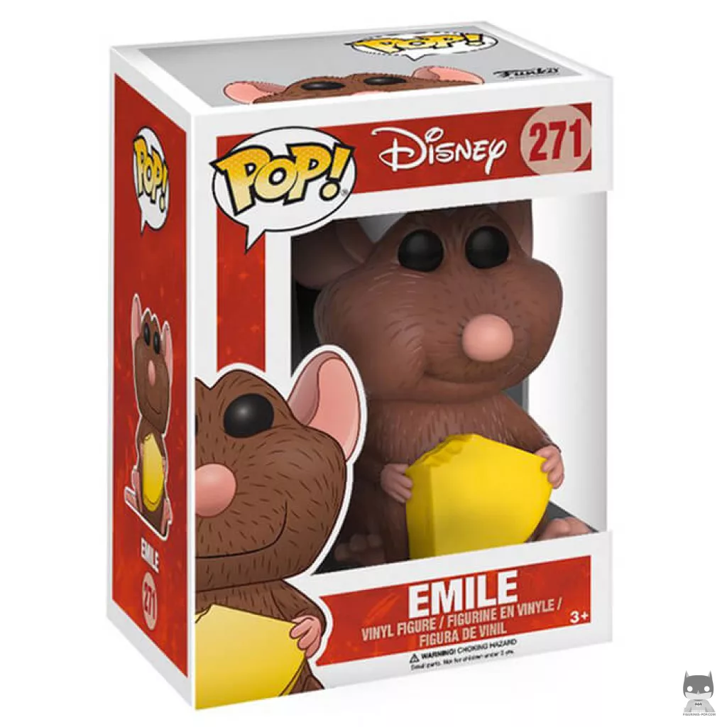Emile Funko Pop! figure in its box