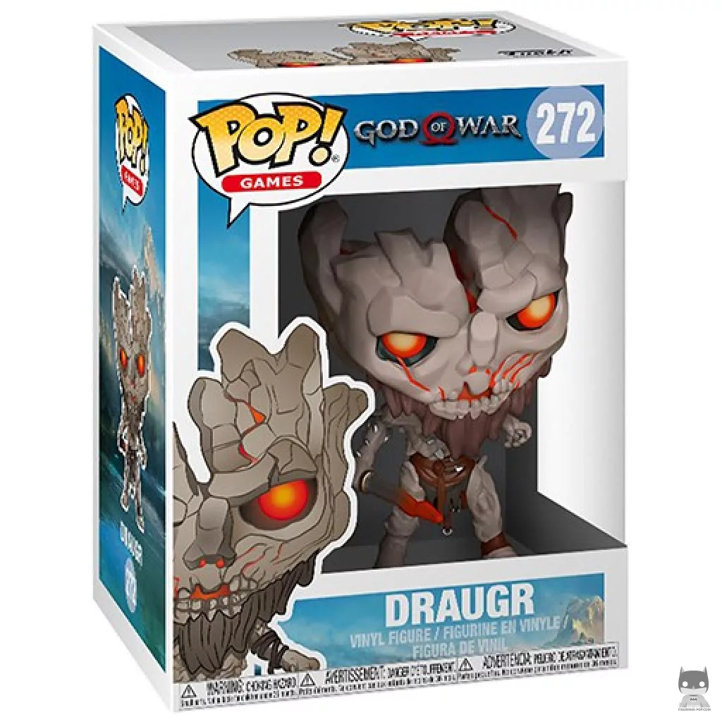 Draugr Funko Pop! figure in its box