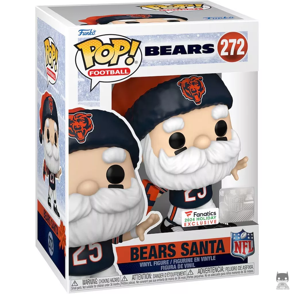 Bears Santa Funko Pop! figure in its box