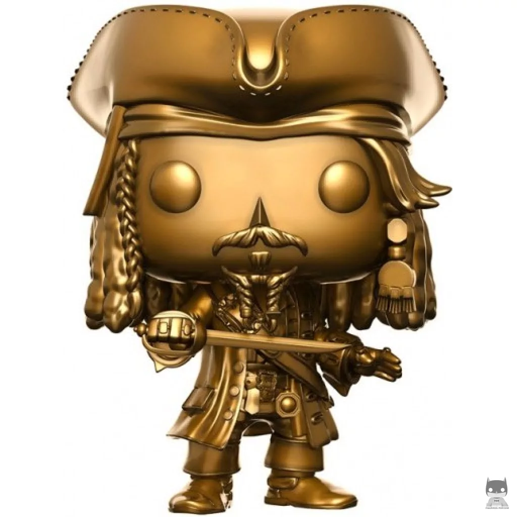 Captain Jack Sparrow (Gold) Funko Pop! figure (Pirates of the Caribbean)
