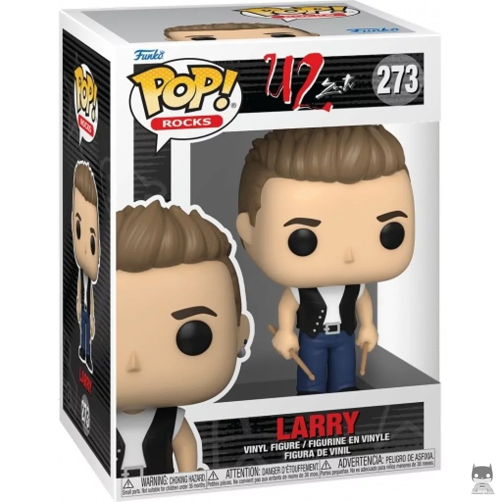 Larry Funko Pop! figure in its box