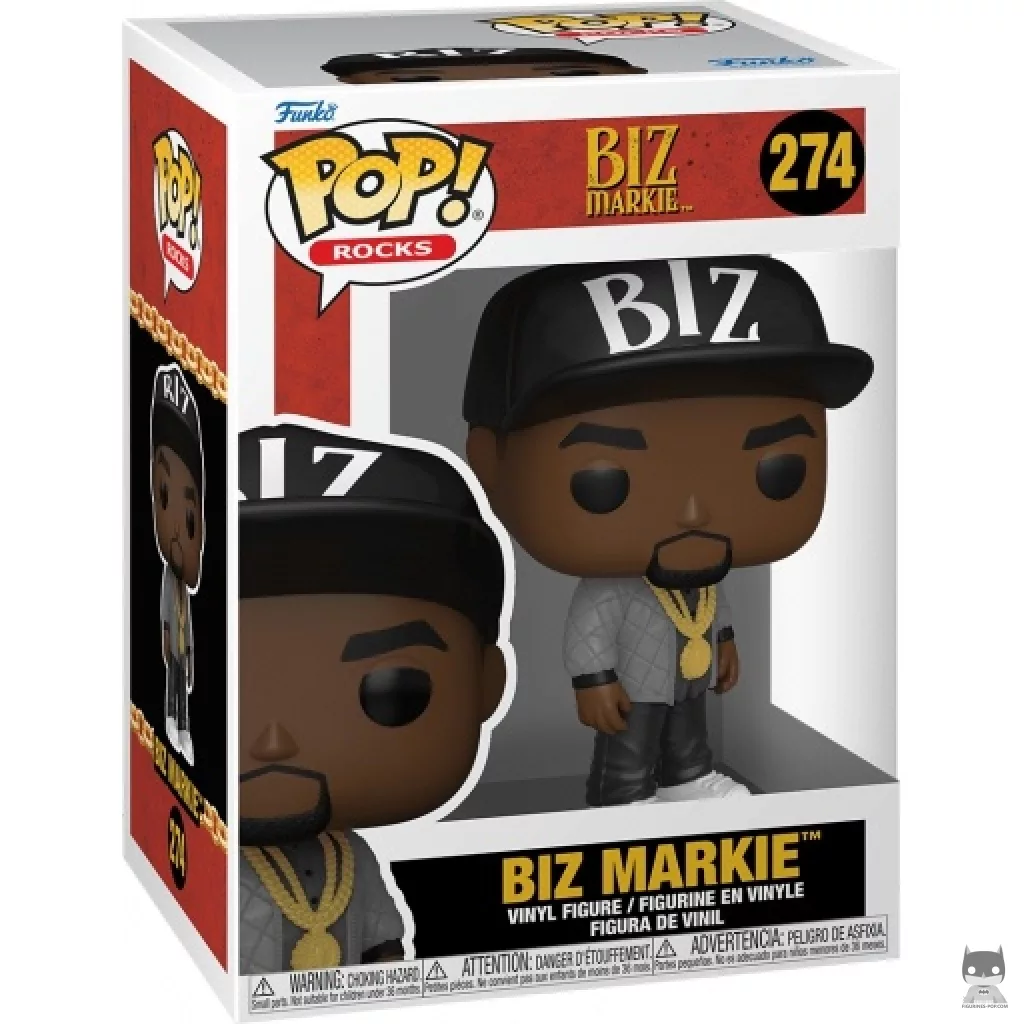 Biz Markie Funko Pop! figure in its box