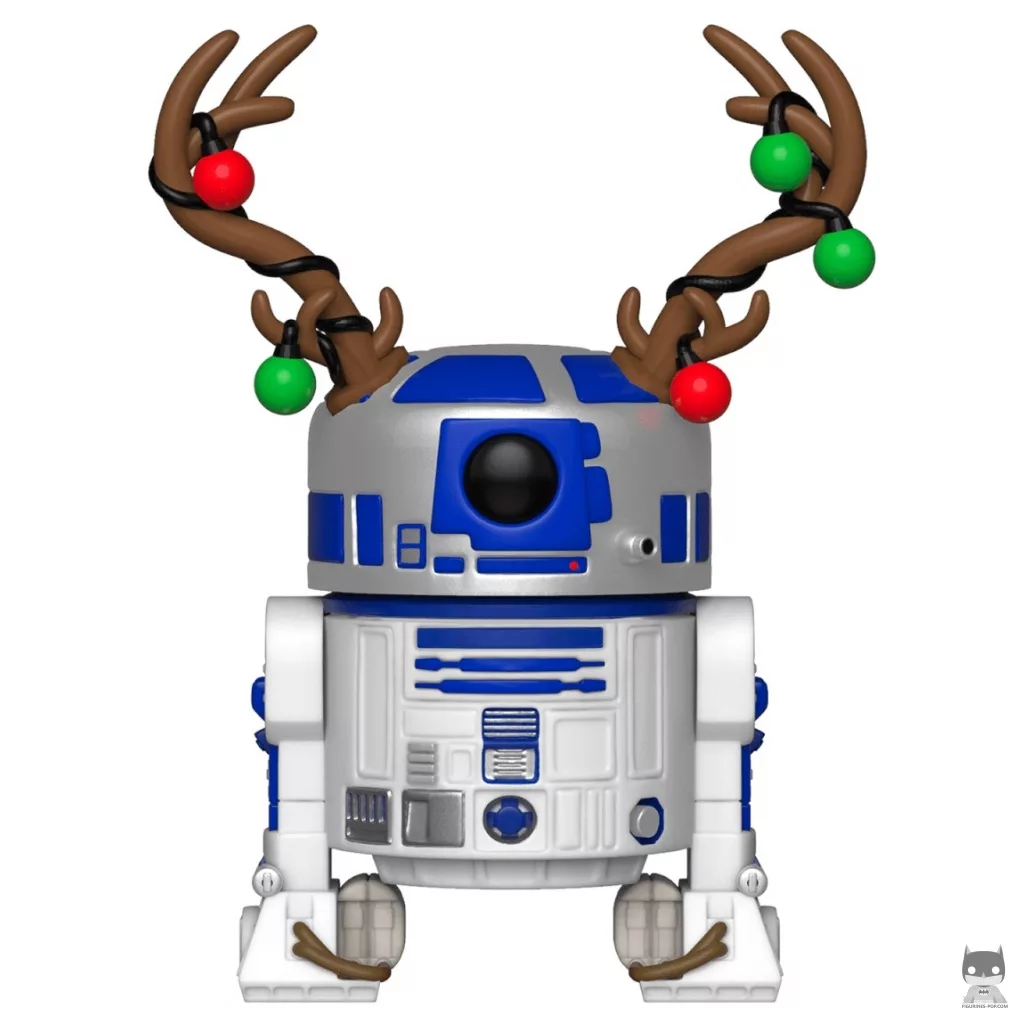 R2-D2 with antlers Funko Pop! figure (Star Wars (Holiday))