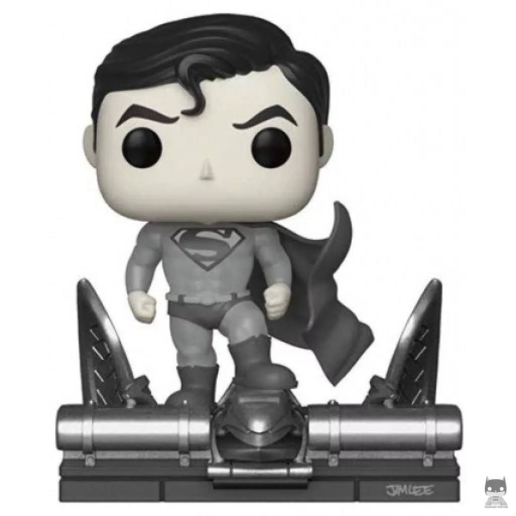 Superman (Black and White) Funko Pop! figure (DC Jim Lee Deluxe)