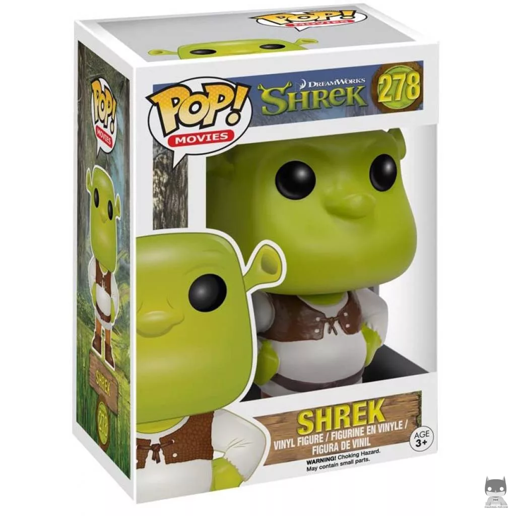 Shrek Funko Pop! figure in its box
