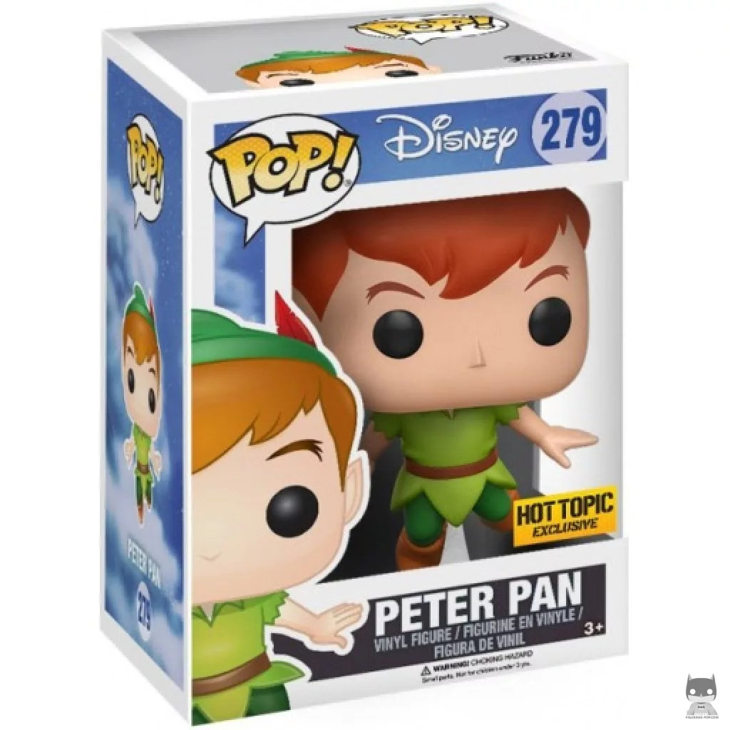 Peter Pan Funko Pop! figure in its box