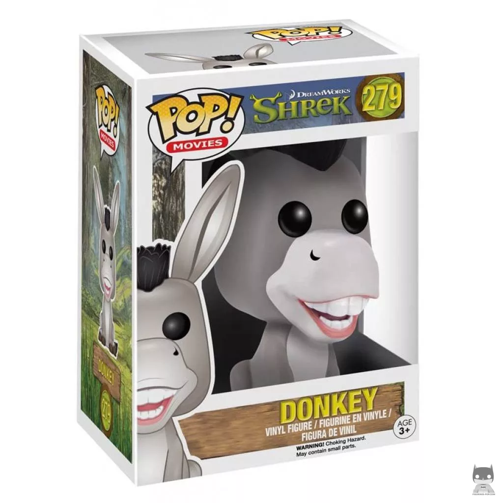 Donkey Funko Pop! figure in its box