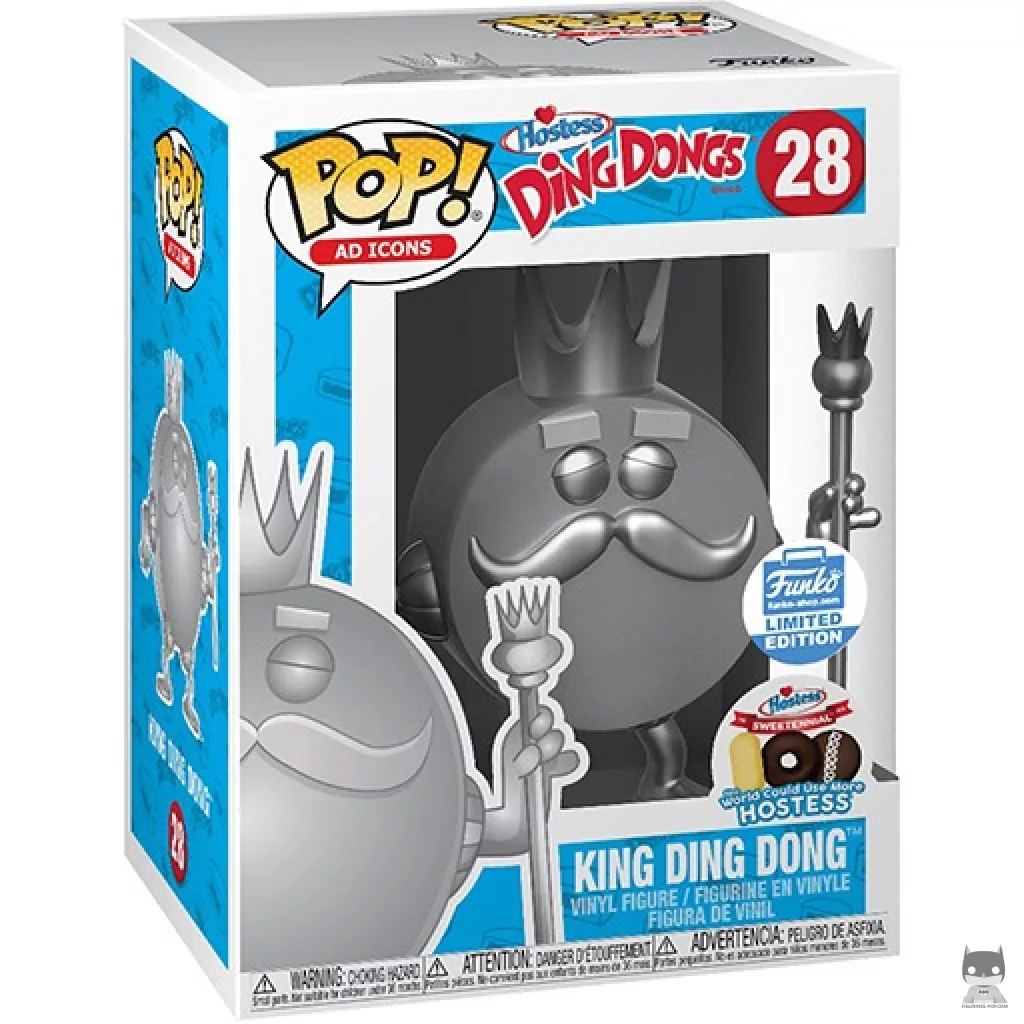 King Ding Dong (Platinum) Funko Pop! figure in its box