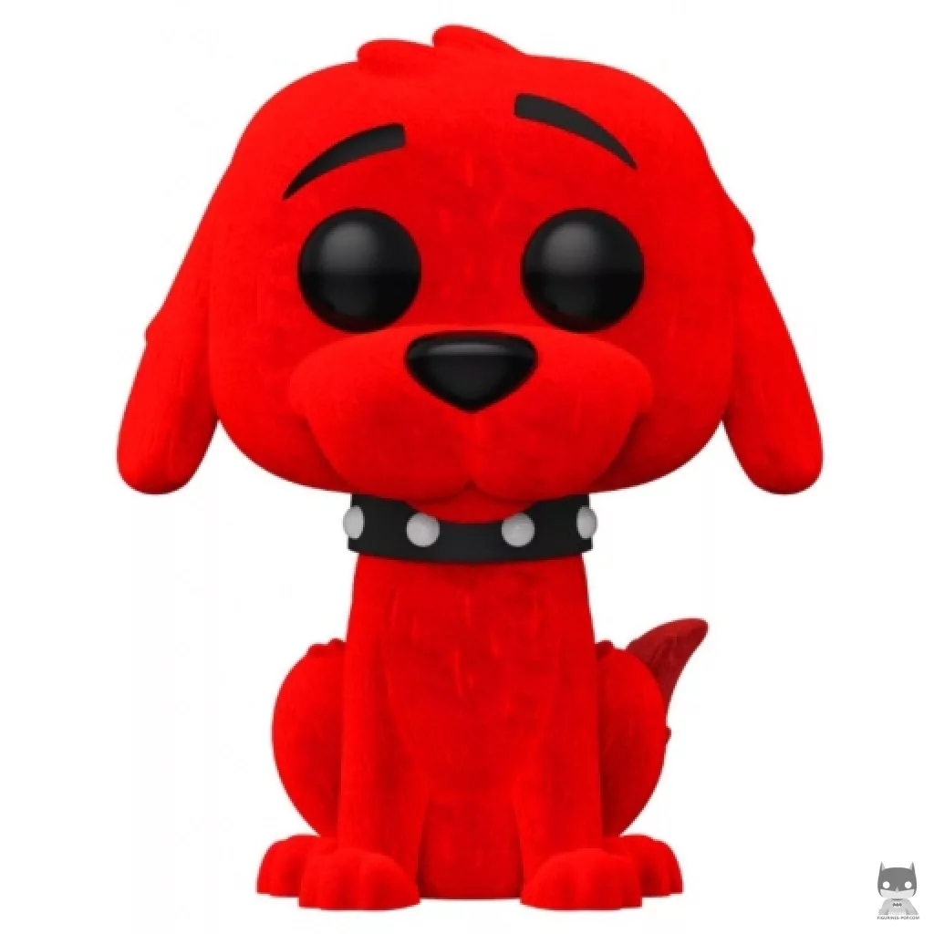 Clifford (Flocked) Funko Pop! figure (Clifford the Big Red Dog)