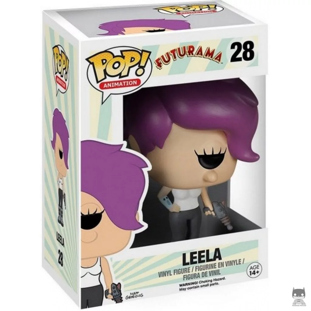 Turanga Leela Funko Pop! figure in its box