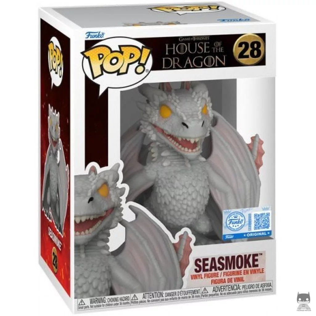 Seasmoke Funko Pop! figure in its box