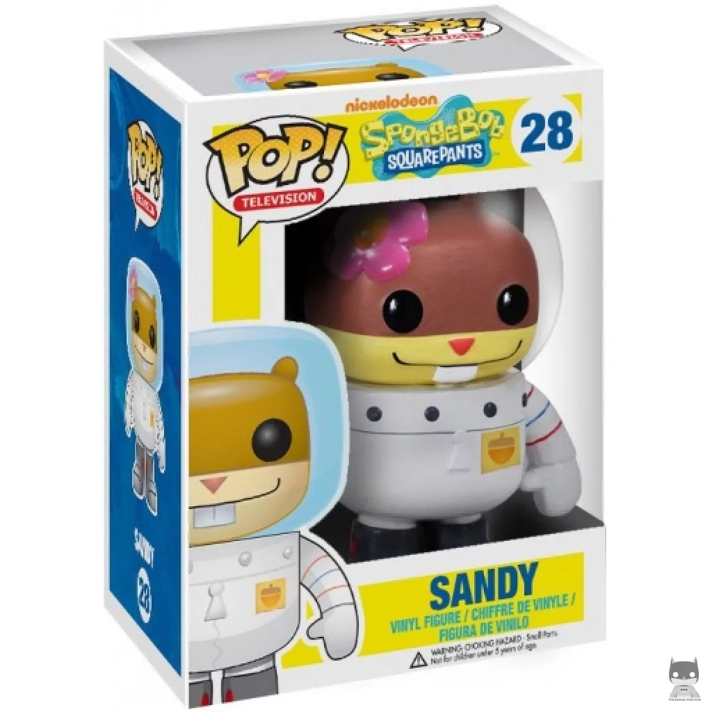 Sandy Cheeks Funko Pop! figure in its box