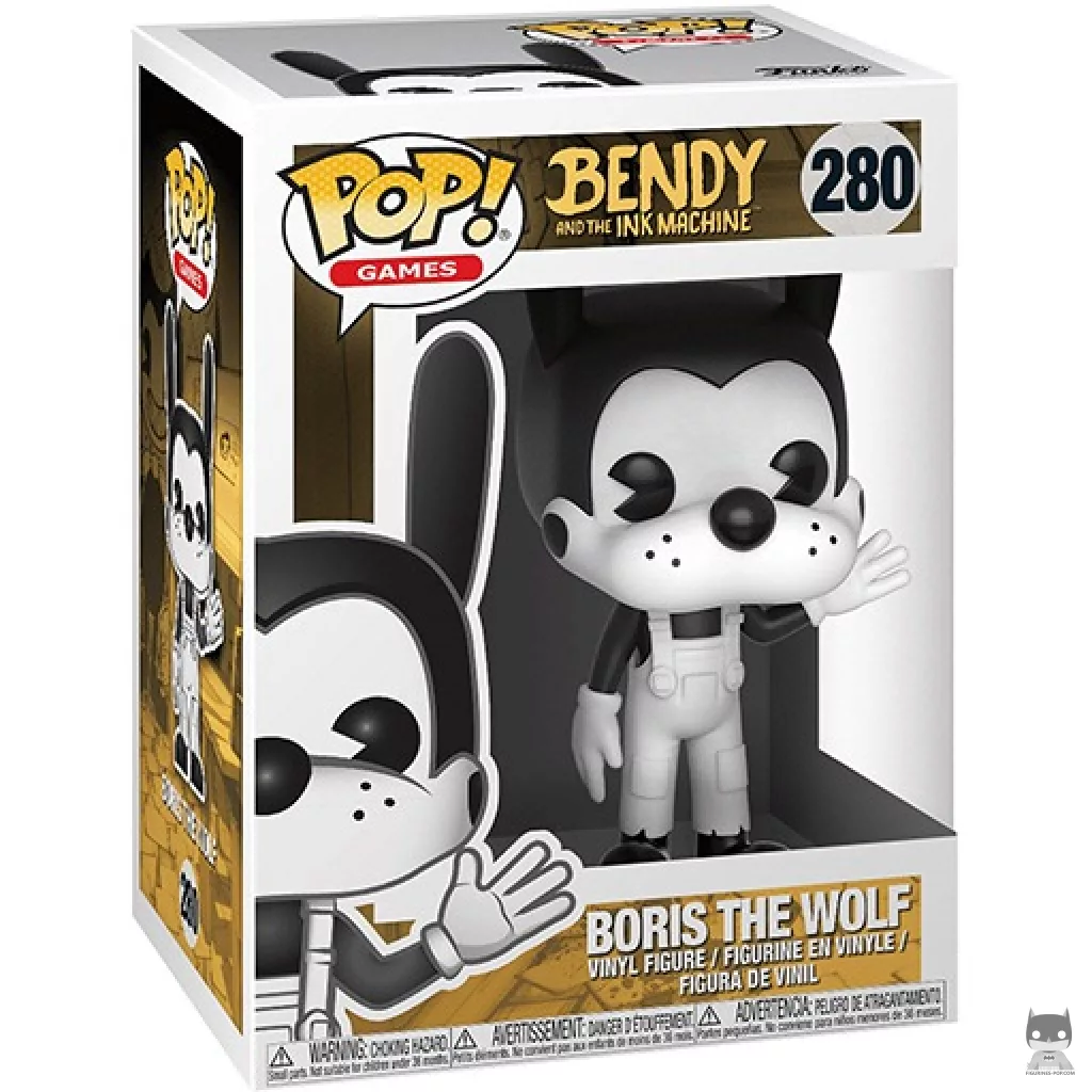 Boris the Wolf Funko Pop! figure in its box