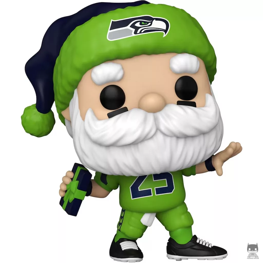Seahawks Santa Funko Pop! figure (NFL)