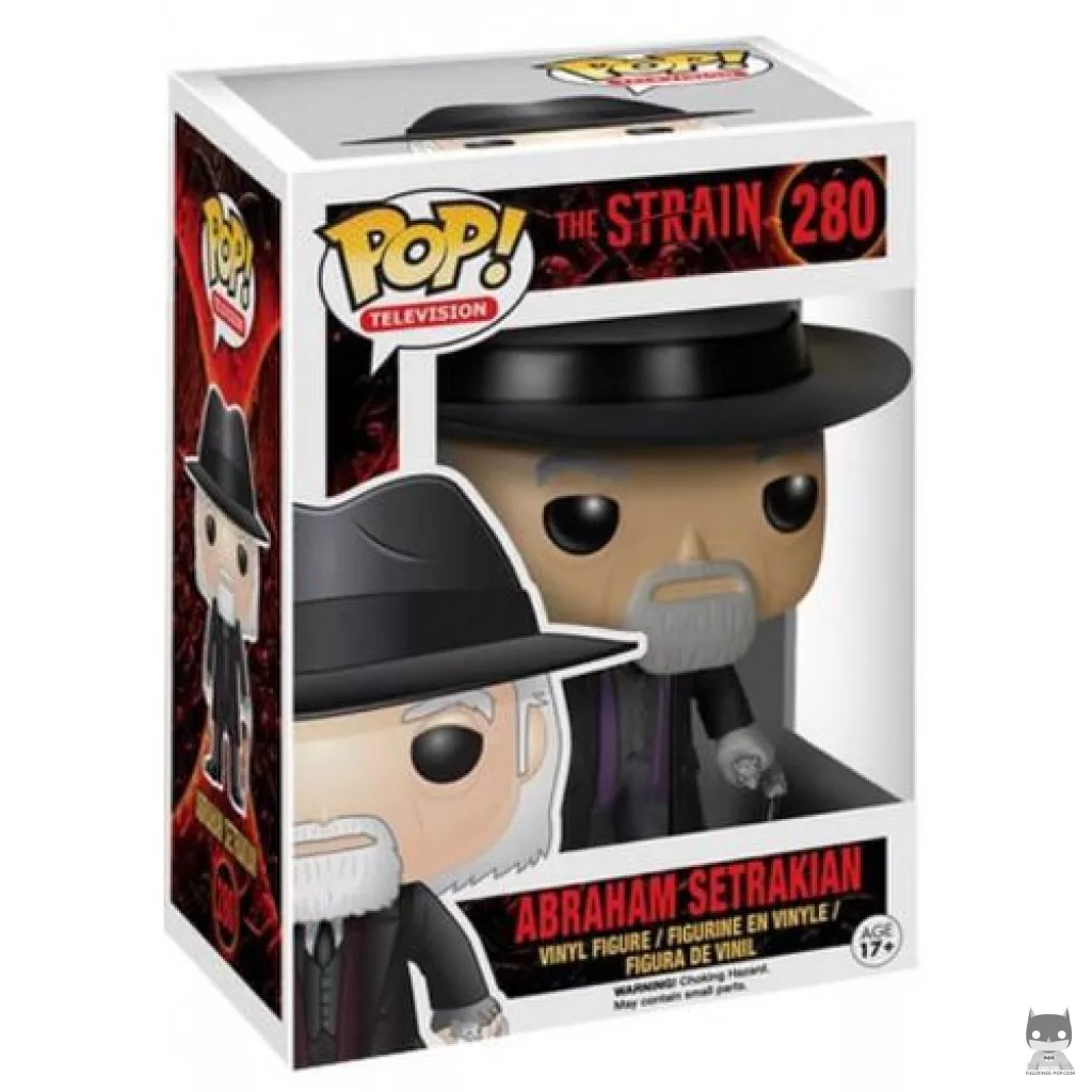Abraham Setrakian Funko Pop! figure in its box