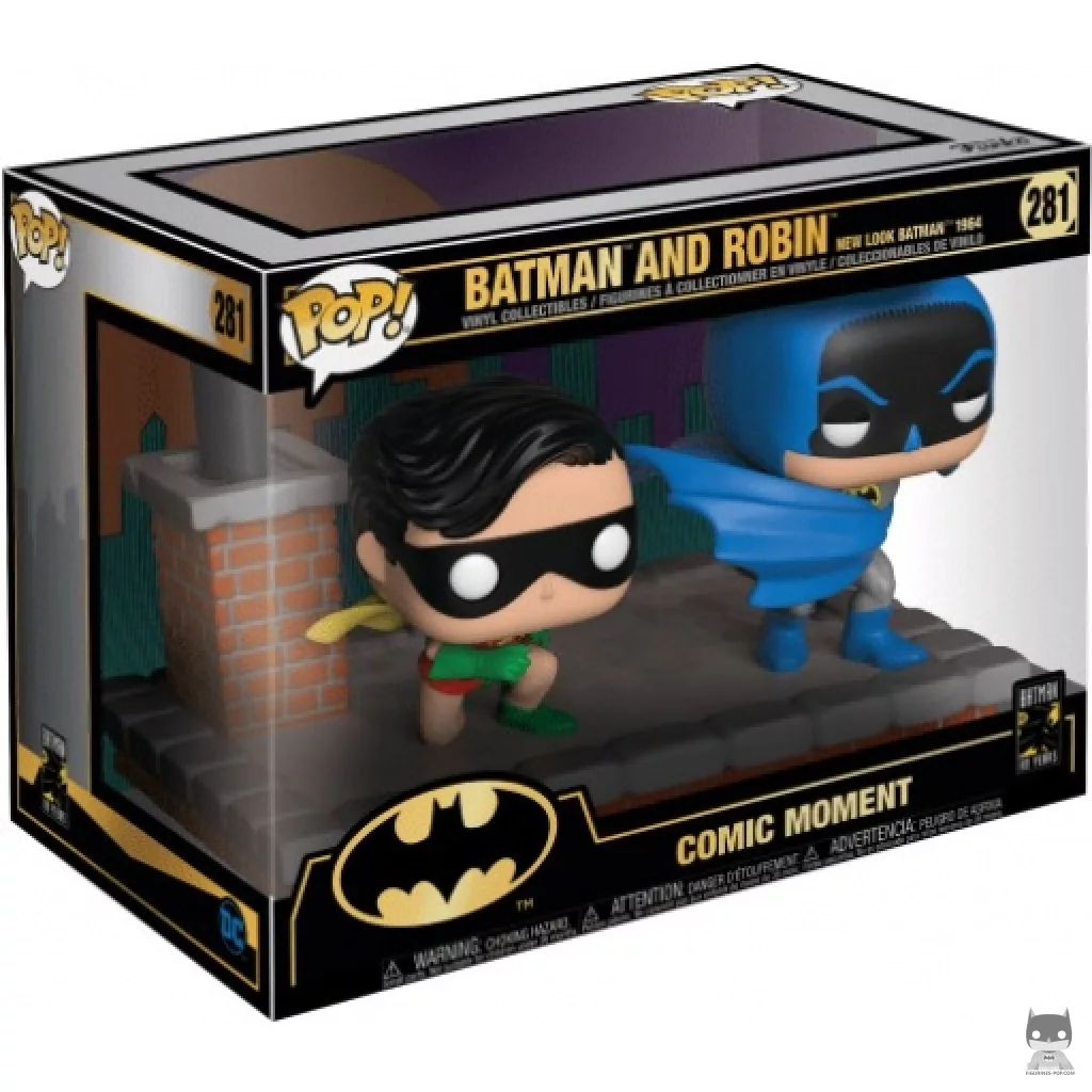 Batman and Robin (New Look Batman 1964) Funko Pop! figure in its box