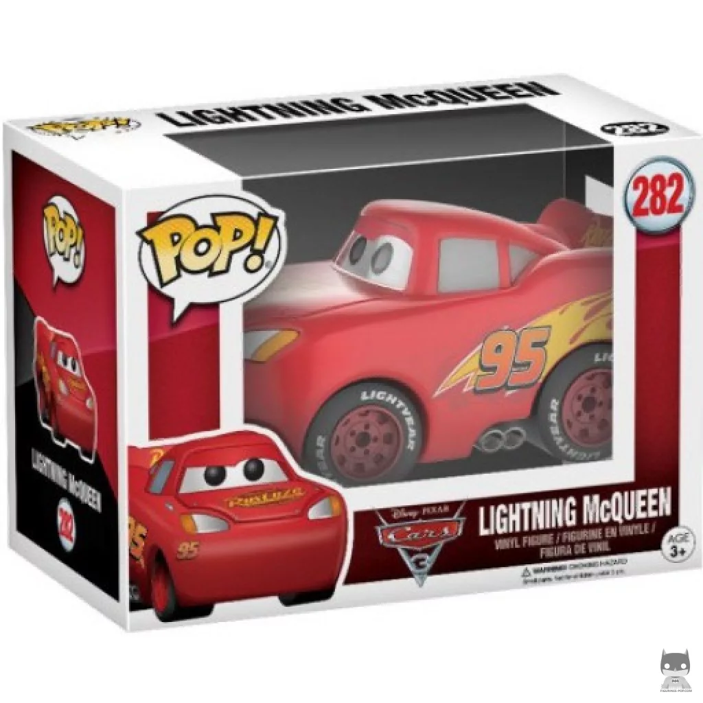 Lightning McQueen Funko Pop! figure in its box