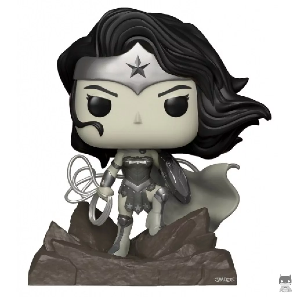 Wonder Woman (Black & White) Funko Pop! figure (DC Jim Lee Deluxe)