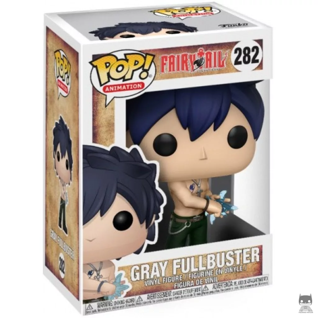 Gray Fullbuster Funko Pop! figure in its box